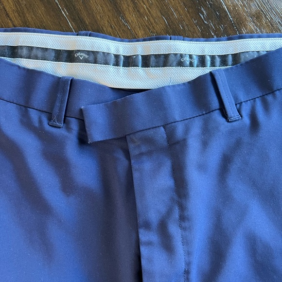 Callaway Men’s Performance Men’s navy golf shorts size 36-GUC-10 inch inseam - Picture 4 of 7